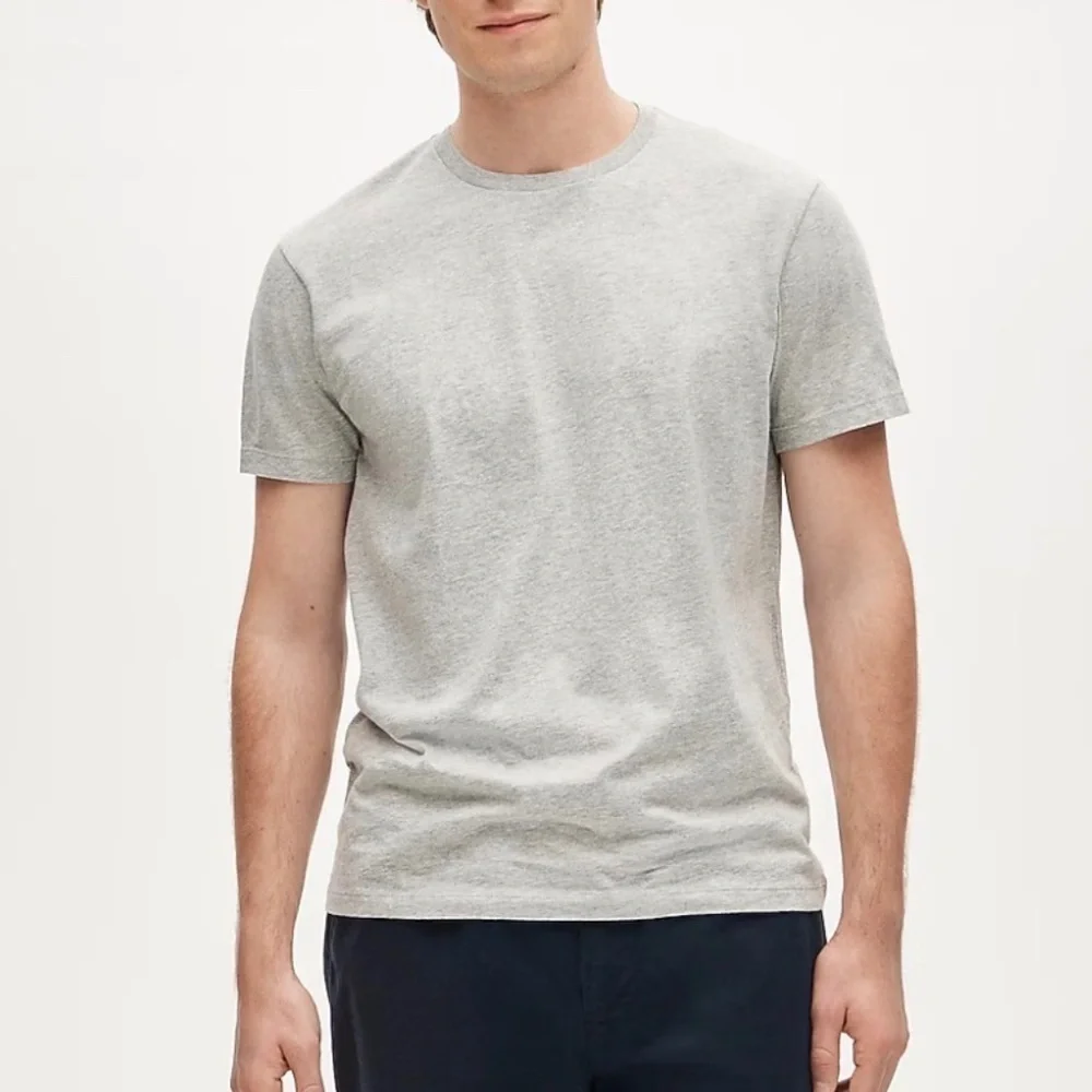 J. Crew Men's Slim Heather Gray T-Shirt Size Medium